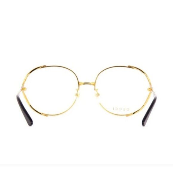 GUCCI Demo Round Ladies Eyeglasses GG0596OA 003 58 - Picture 9 of 12